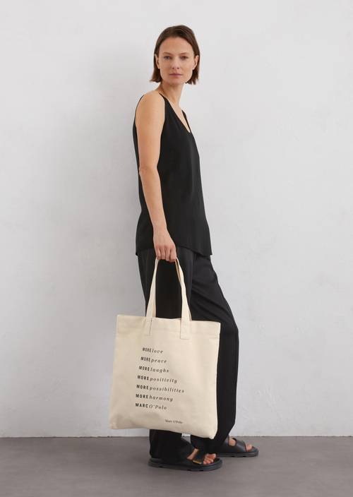 Canvas Borse In Tela Bianche Shopper Borse Di Tela Bianche Shopper