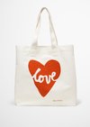 Marc O'Polo Canvas-Shopper, Damen, weiss, Gr., 100% Baumwolle