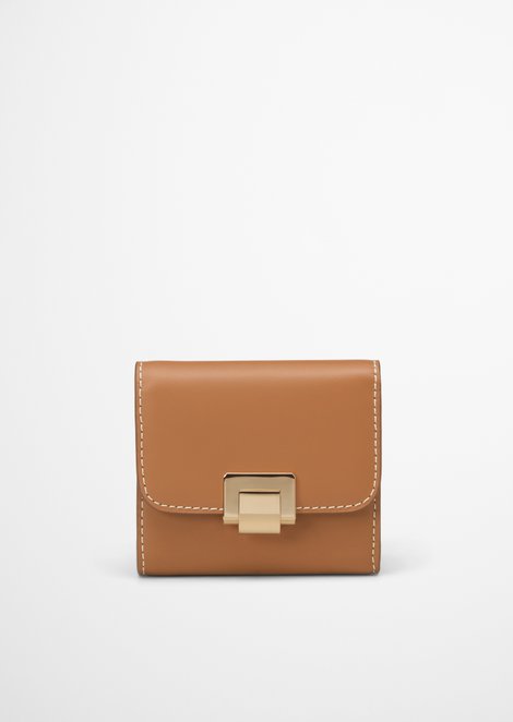 Marc O'Polo Portemonnee medium, Dames, beige, , 100% Leer (Koe)