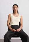 Marc O'Polo Top regular, Dames, wit, S, 100% Lyocell