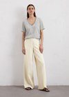 Marc O'Polo Gestreiftes T-Shirt regular, women, multi, Xxl, 100% Baumwolle