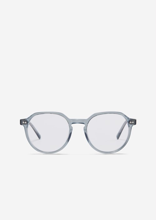 Unisex glasses — blautöne