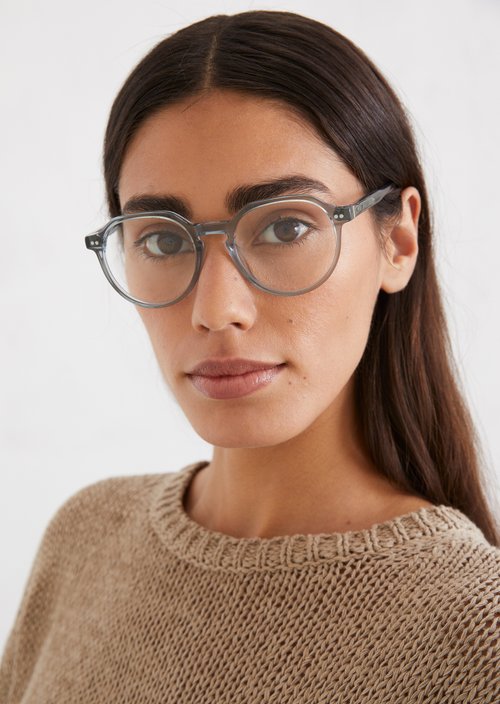 Unisex glasses — blautöne