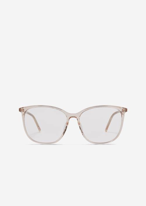 Damen-Brille aus leichtem Bio-Acetat - rosa | Korrekturbrillen | MARC O ...
