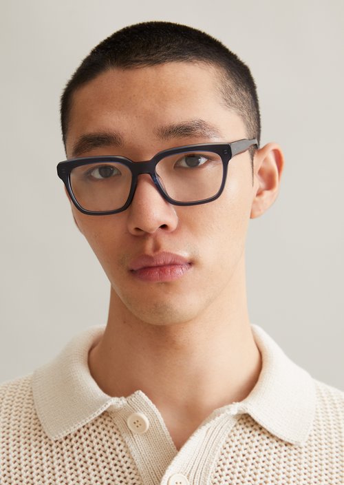 Unisex glasses — blautöne