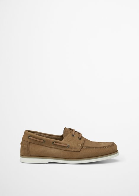 Marc O'Polo Bootschoenen, Heren, beige, 40, 100% Leer