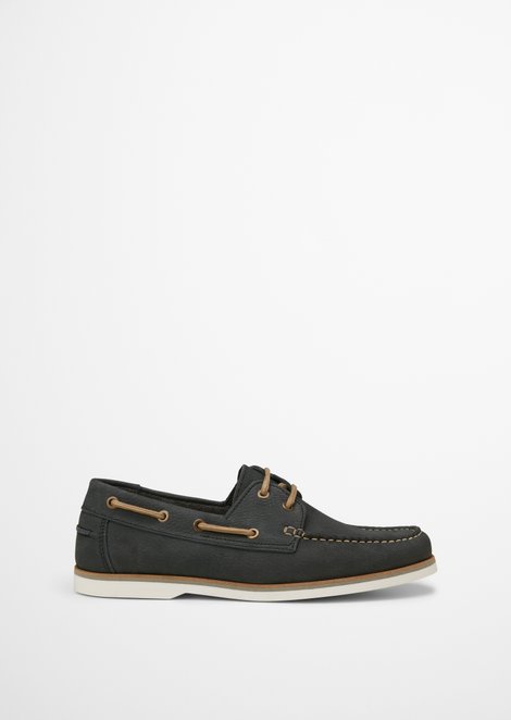 Marc O'Polo Bootschoenen, Heren, blauw, 40, 100% Leer