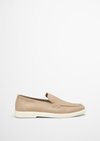 Marc O'Polo Slip-on loafer, Heren, beige, 44, 100% Leer