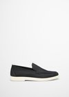 Marc O'Polo Slip-on loafer, Heren, blauw, 45, 100% Leer