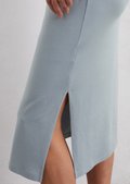 Jersey dress shaped made from organic cotton TENCEL™ modal