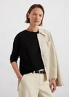 Marc O'Polo Oversized fijn gebreide trui, Dames, zwart, Xxs, 90% Katoen, 10% Polyamide