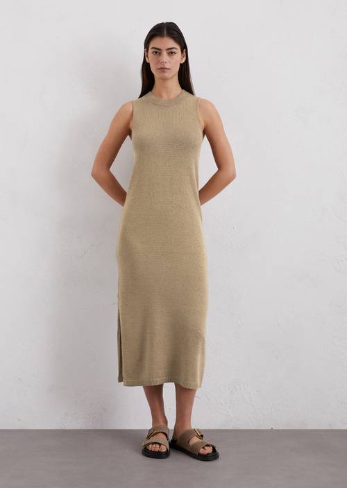 Dress Zara Damen MÃ¤ntel MÃ¤ntel Damen Gelb Langes Strickkleid