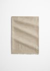 Marc O'Polo Double-Layer-Schal, Damen, beige, Gr., 50% Modal, 50% Baumwolle