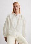 Marc O'Polo Relaxte blouse, Dames, wit, 32, 100% Katoen