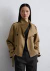 Fashion Turn-Up Collar New Style Trench Coat Fashion Turn-Up Collar New Style Trench Coat