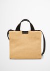 Marc O'Polo Shopper medium, Damen, beige, Gr., 60% Polypropylen, 40% Baumwolle