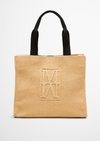 Marc O'Polo Shopper large, Damen, beige, Gr., 60% Polypropylen, 40% Baumwolle