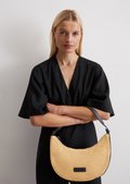 【送料&関税込】ChloAC Raffia Shoulder Bag Raffia Shoulder Bag Navy | Lily and Me Clothing – Lily & Me