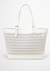 Marc O'Polo Shopper large, Damen, weiss, Gr., 100% Leder (Rind)