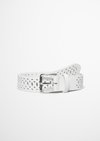 Marc O'Polo Gürtel, Damen, weiss, Gr. 85, 100% Leder (Rind)