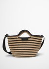 Marc O'Polo Shopper small, Damen, beige, Gr., 50% Baumwolle, 50% Jute