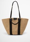Marc O'Polo Shopper medium, Damen, schwarz, Gr., 100% Jute
