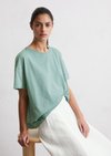 Marc O'Polo Relaxed T-shirt, Dames, groen, Xxs, 100% Katoen