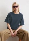 T-shirt oversized made from an organic cotton-hemp mix