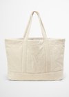 Marc O'Polo Frottee-Shopper, Damen, grau, Gr., 80% Baumwolle, 20% Polyester