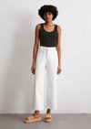Culotte jeans model Tolva wide made from an organic cotton