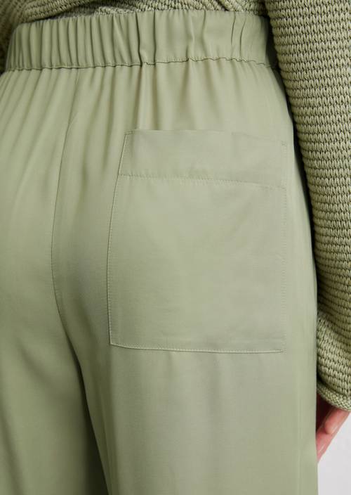 MS MODE Pantalon Pantalons à jambes larges - Rouge - - nu