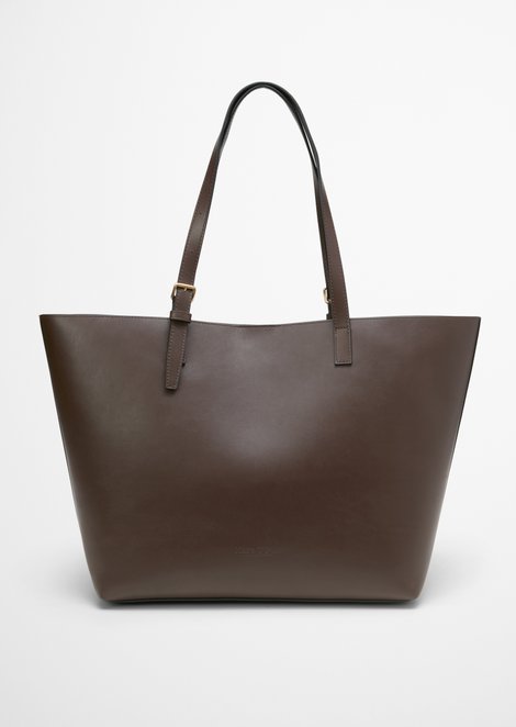 Marc O'Polo Shopper groot, Dames, bruin, , 100% Leer (Koe)
