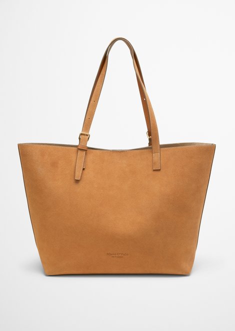 Marc O'Polo Shopper groot, Dames, bruin, , 100% Leer (Koe)