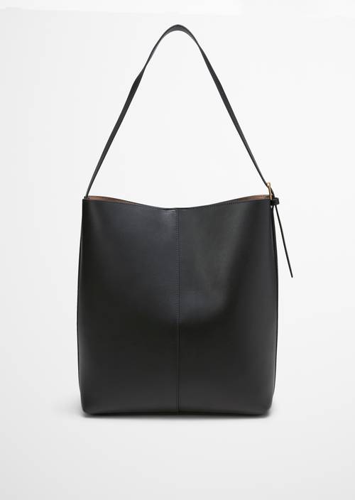 Hobo Bag Tote Leder Schwarz Handmade Black Leather Hobo Bag – Oversized  Slouchy Shoulder Purse