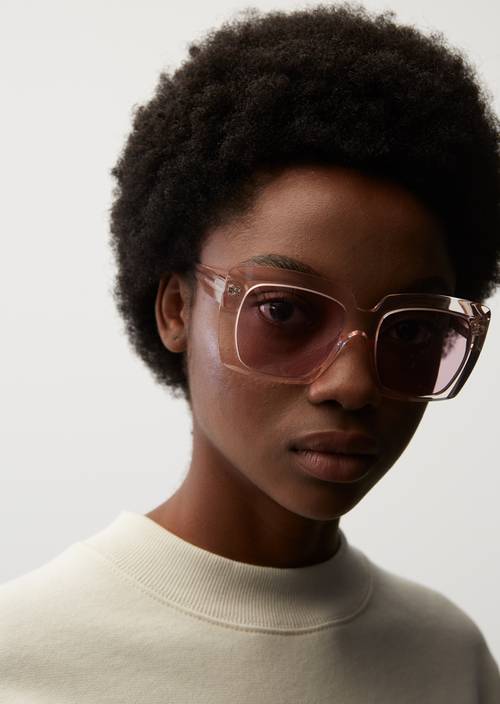 Unisex-Sonnenbrille rottöne - Produkt Bild 2