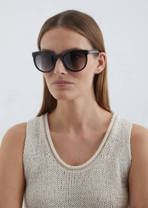 Damen-Sonnenbrille schwarz - Produkt Bild 2