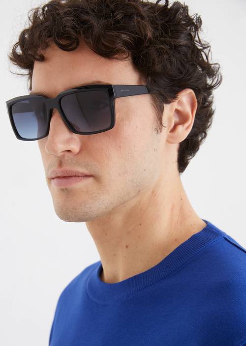 Herren-Sonnenbrille schwarz - Produkt Bild 2