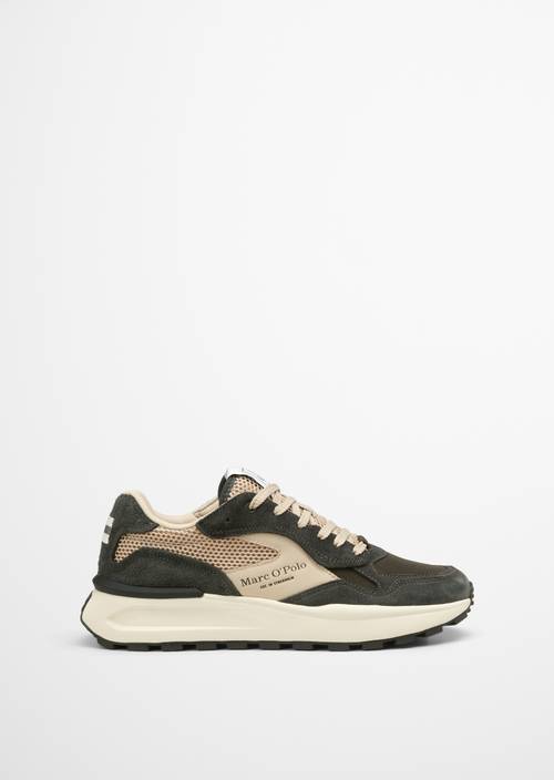 Sneaker Made from a high-quality material mix brown Sneakers