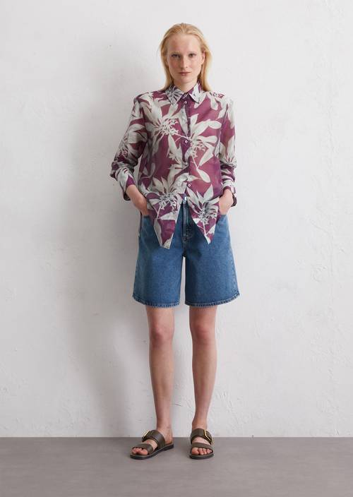 Jeans Bermuda wide made from Circulose® blue Shorts MARC O'POLO - Main Image