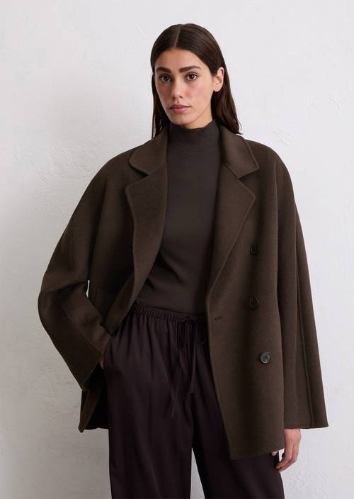 Kurzmantel Cabanjacke Damen Marco Polo Cabanjacke Relaxed Aus