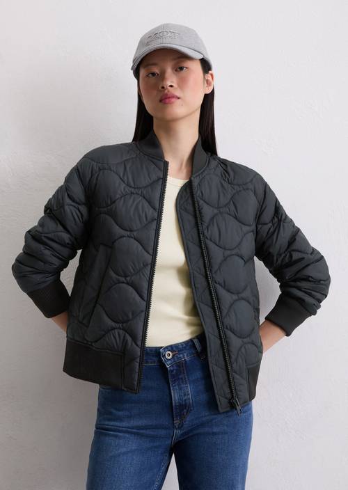 Polo Denim Marco Polo Damen Daunenjacke Blau Steppblouson