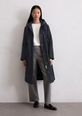 【名作美品】POLYPLOID OVERSIZE PARKA TYPE-C $695 NEW! NWT THEORY Wool Double-Face Cropped Parka Coat in