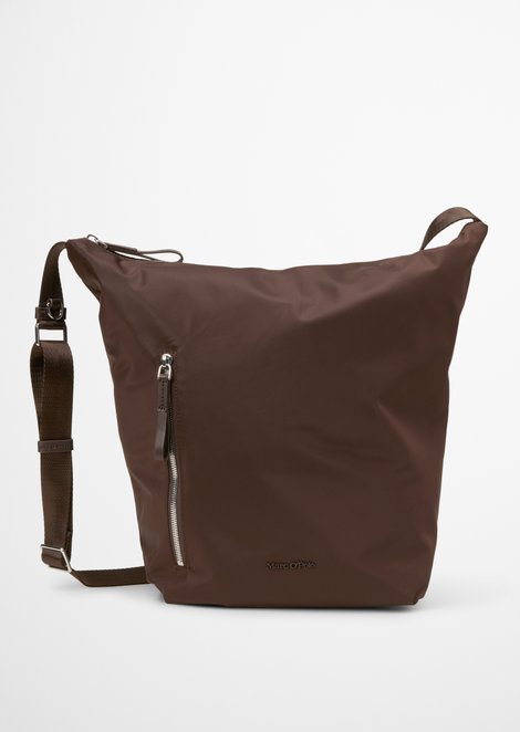 Marc O'Polo Hobo tas medium, Dames, bruin, , 100% Polyamide