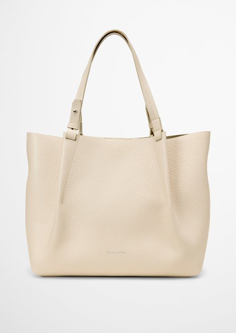 Marc O'Polo Shopper medium, Dames, beige, , 100% Leer (Koe)