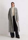 ジャケット・アウター ASCLO 3 TAP Melton Essential Wool Coat ジャケット・アウター ASCLO 3 TAP Melton Essential Wool Coat