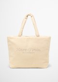 Shopper medium made from soft organic cotton corduroy