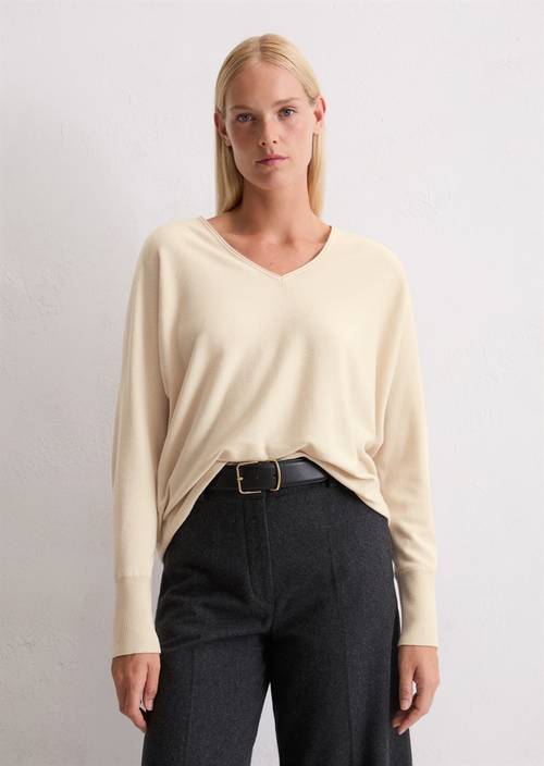 Gebreide Viscose Kleding Fijn Gebreide Stof Paars Kopen? Hoofs