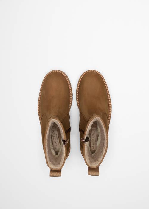 Korte schacht model Phia GTX mid brown in bovenaanzicht