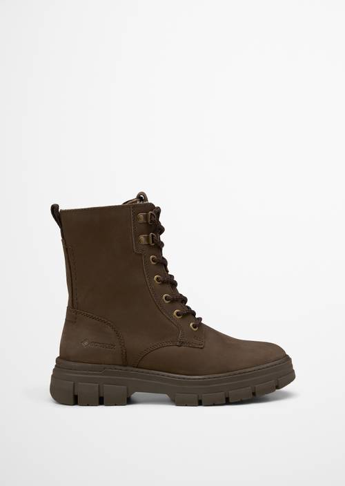 Veterschoen model Josy GTX dark earth rechter schoen buitenaanzicht