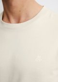 [MCM]★韓国人気★Organic Cotton Essential Laurel Logo Shirt X-Large Logo Print T-Shirt in Organic Cotton White | MCM ®US